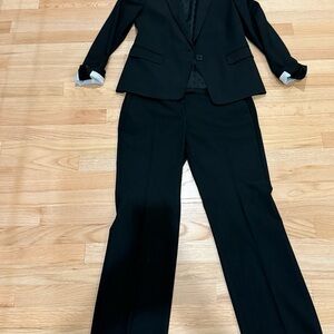 Ann Taylor Signature Collection Black Pantsuit